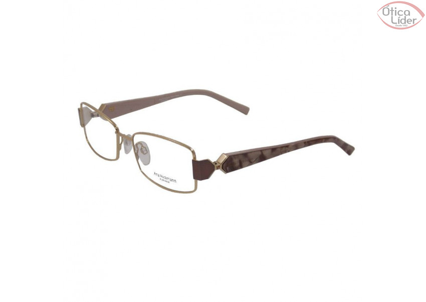 Ana Hickmann AH 1160 04c 52 Metal Dourado / Acetato Mesclado
