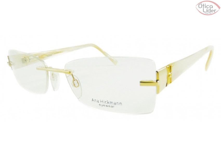 Ana Hickmann AH 1239 04b 53 Acetato / Metal Dourado Parafuso