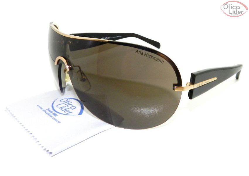 Ana Hickmann AH 3047a 04h 79 Máscara Metal Marrom / Dourado