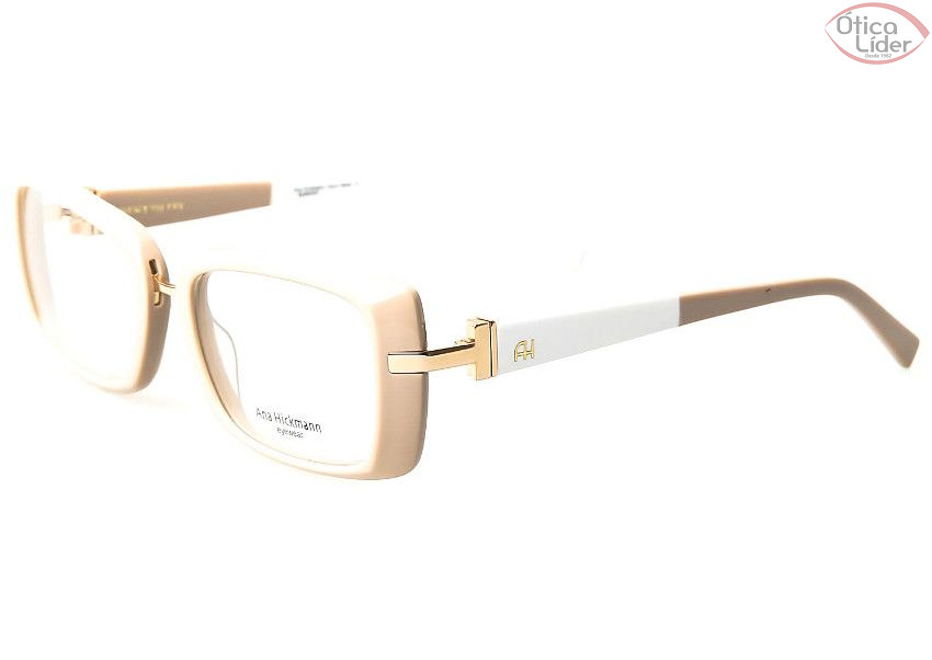 Ana Hickmann AH 6226 b02 52 Acetato Bege / Branco