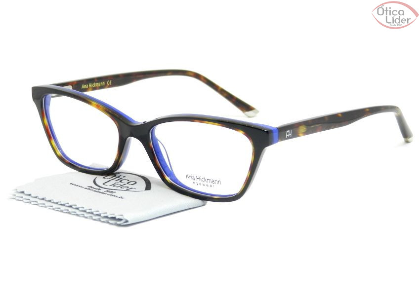 Ana Hickmann AH 6282 g22 51 Acetato Mesclado / Azul
