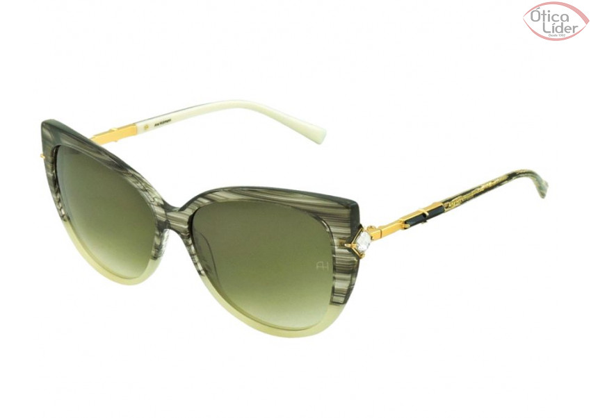 Ana Hickmann AH 9203 c01 59 Acetato Preto / Bege