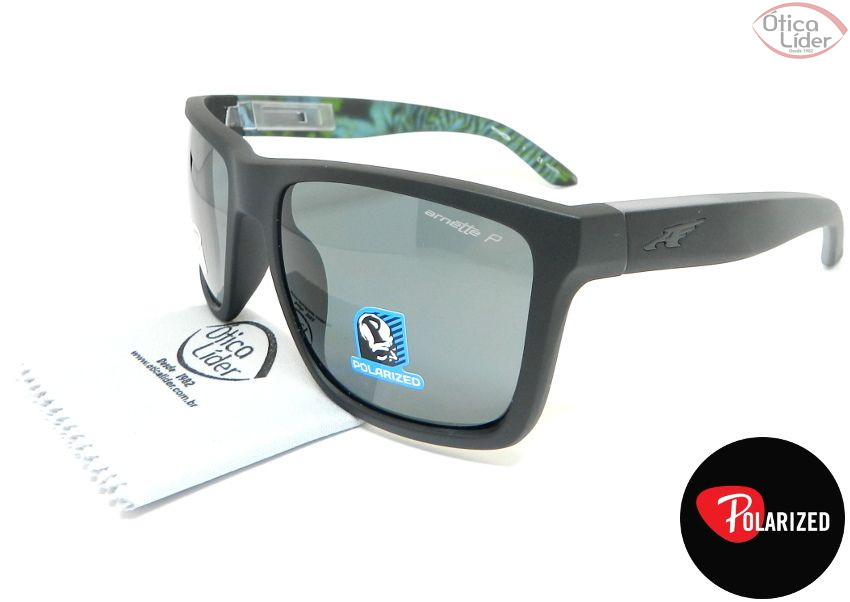 Arnette AN4177 222981 59 Witch Doctor Acetato Preto / Verde Mesclado