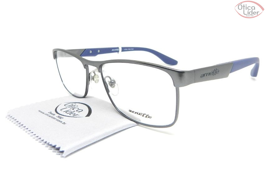 Arnette AN6111l 676 54 Metal Chumbo / Acetato Azul