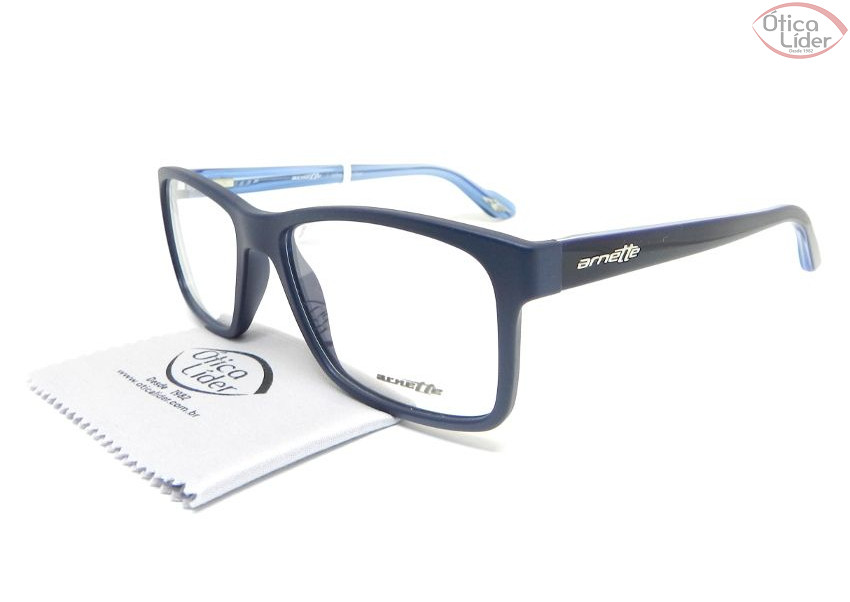 Arnette AN 7112l 2400 55 Acetato Azul Marinho