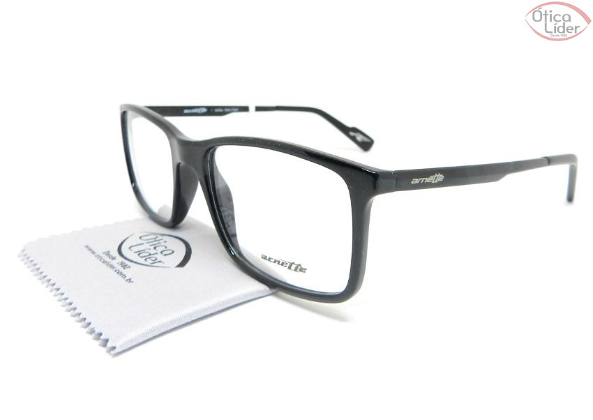 Arnette AN7114l 41 54 Acetato / Metal Preto