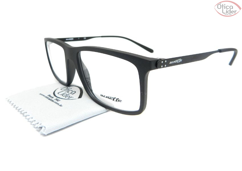 Arnette AN7137 01 54 Acetato / Metal Preto