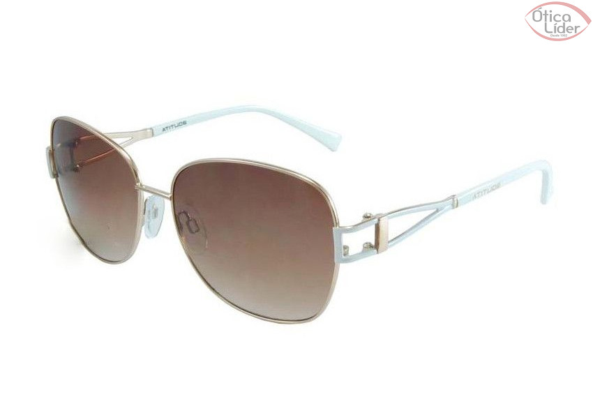 Atitude AT 3131 04c 60 Metal Dourado / Branco