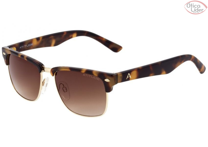 Atitude AT 3153 g01 51 Clubmaster Acetato Demi
