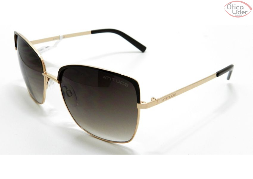 Atitude AT 3162 04c 59 Metal Dourado / Preto