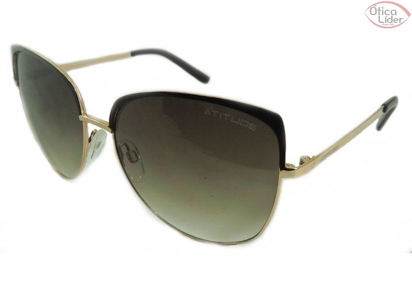 Atitude AT 3163 04c 59 Metal Dourado / Preto