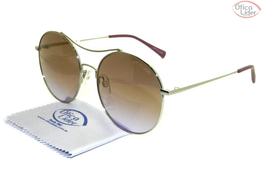 Atitude AT 3168 03a 56 Metal Prata