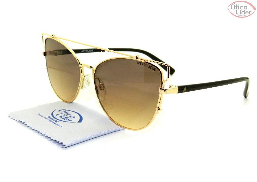 Atitude AT 3173 04a 59 Metal Dourado / Preto