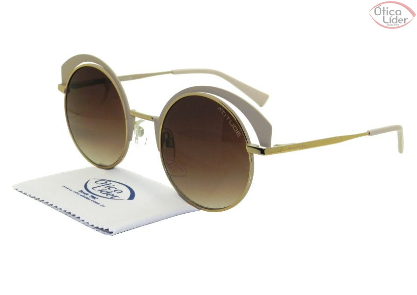 Atitude AT 3177 04a 53 Metal Bege / Dourado