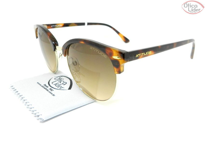 Atitude AT 3204 g21 54 Acetato Demi / Metal Dourado