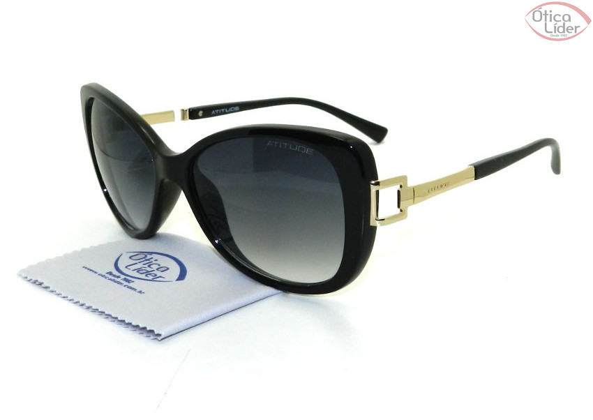 Atitude AT 5217 a01 58 Acetato Preto