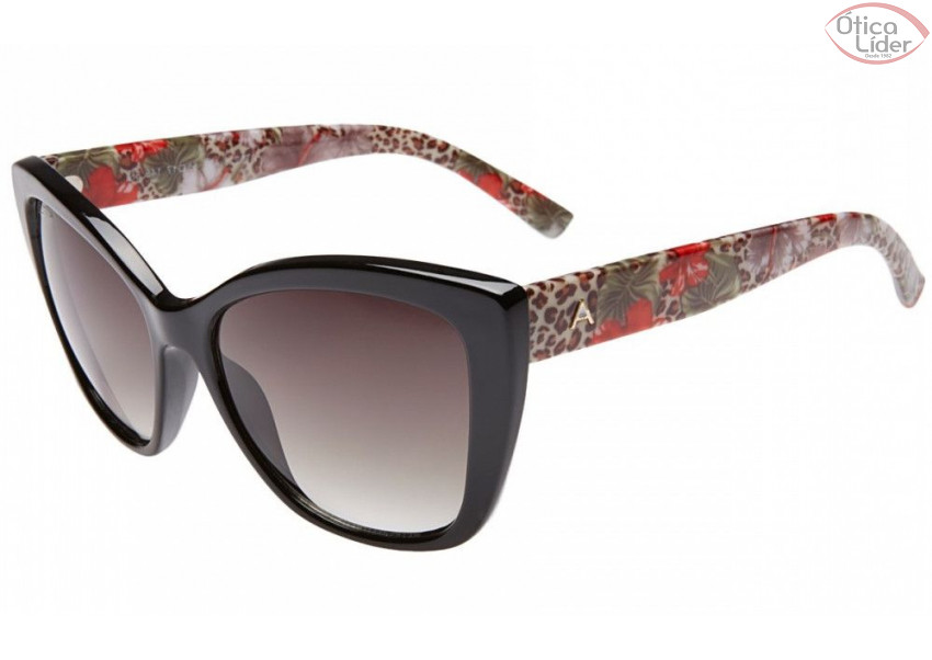 Atitude AT5226 a01 55 Acetato Preto / Florido