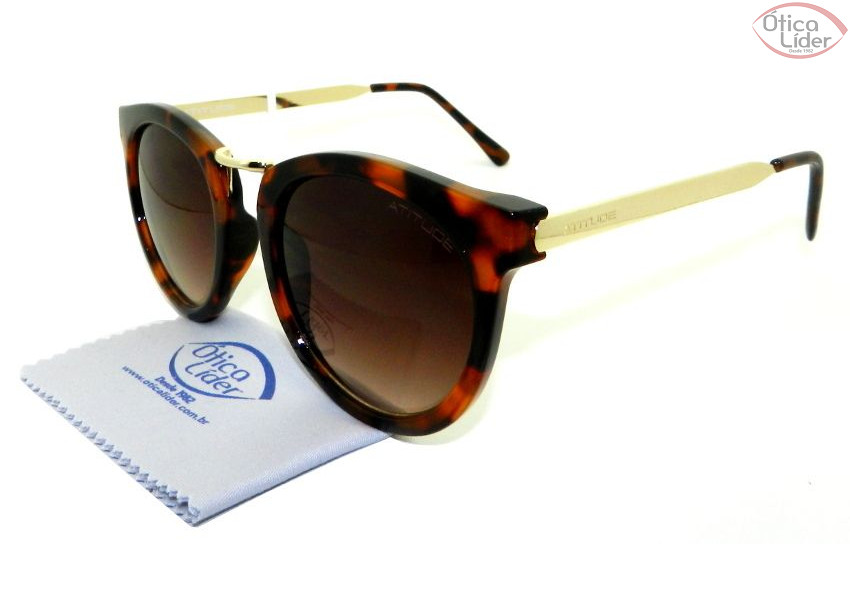 Atitude AT 5288 g21 52 Acetato Tartaruga / Metal Dourado