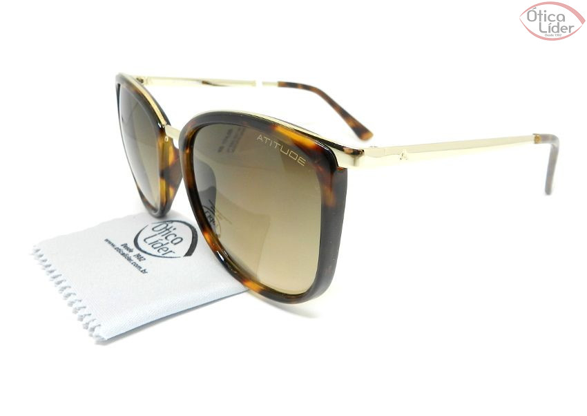 Atitude AT 5353 g21 56 Acetato Demi / Metal Dourado