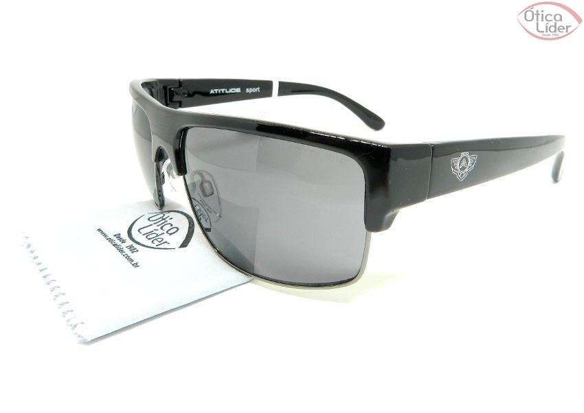 Atitude AT 5361 a02 61 Sport Acetato Preto