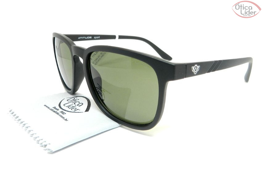 Atitude AT 5364 a01 55 Sport Acetato Preto