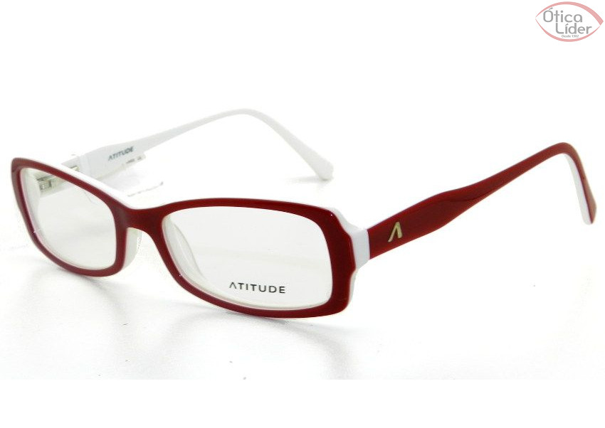 Atitude AT6092 d01 50 Acetato Vermelho / Branco