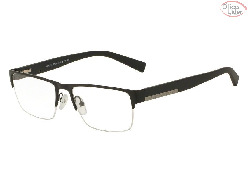 Armani Exchange AX1018L 6063 54 fny Metal Preto / Haste Acetato