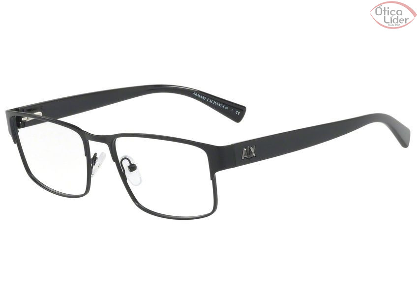 Armani Exchange AX1021L 6063 54 Metal Preto / Haste Acetato