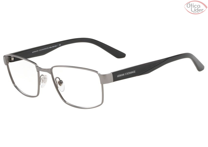 Armani Exchange AX1036 6113 55 Metal Prata / Haste Acetato