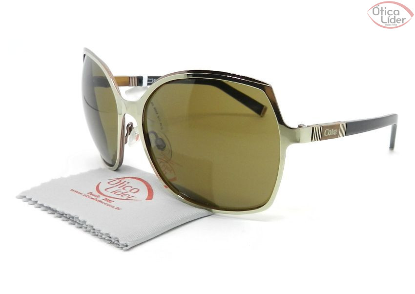 Coca-Cola CC2998 c437 60 Metal Dourado / Acetato Preto