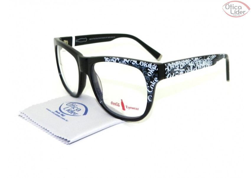 Coca-Cola CC 3025 1176 54 Acetato Preto Decorado