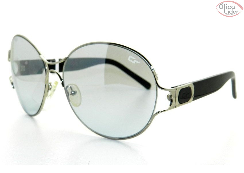 Cláudia Raia CR ps1112 c2 62 Metal Prata Semi-Espelhado