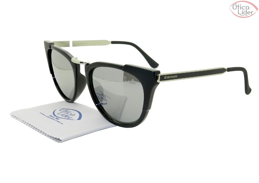 Carmim CRM 42169 c6 Acetato Preto / Metal Prata