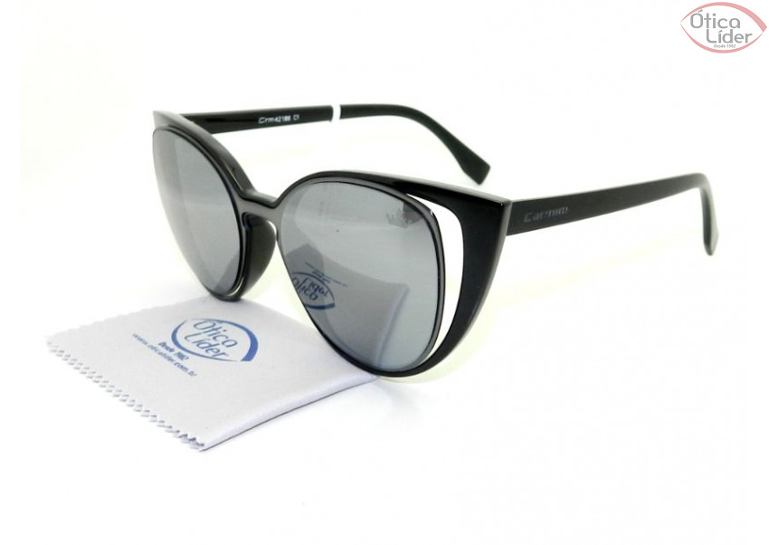 Carmim CRM 42186 c1 55 Acetato Preto Espelhado