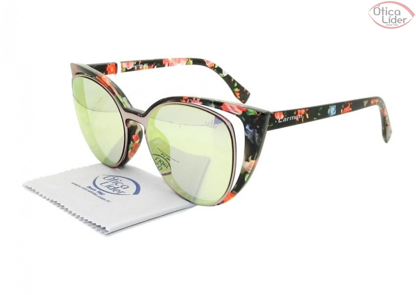 Carmim CRM 42186 c2 55 Acetato Floral Espelhado