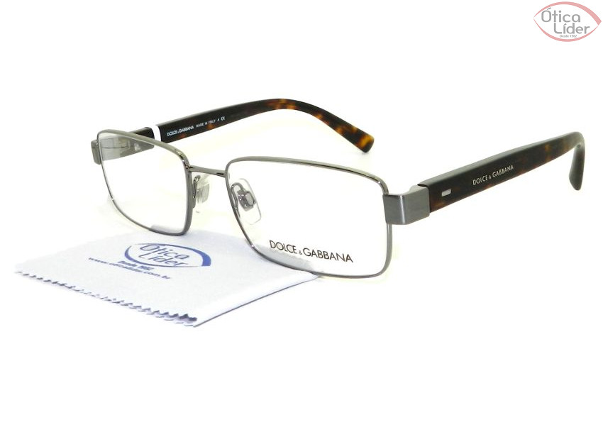 Dolce & Gabbana DG 1258 090 54 Metal Prata / Acetato Mesclado