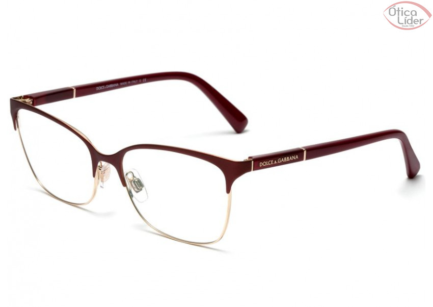 Dolce & Gabbana DG 1268 1255 54 Metal Vinho / Dourado