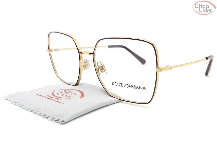 Dolce & Gabbana DG1323 1333 54 Metal Dourado / Bordô