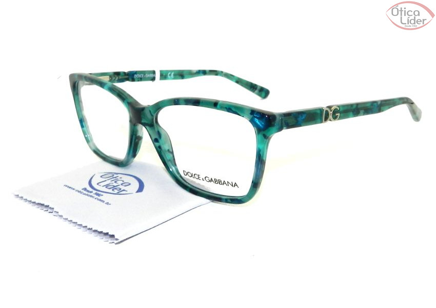 Dolce & Gabbana DG 3153pm 2911 54 Acetato Verde Mesclado