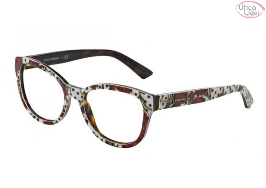 Dolce & Gabbana DG 3209 2977 51 Acetato Floral