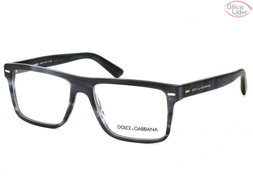 Dolce & Gabbana DG 3227 2947 52 Acetato Cinza / Preto