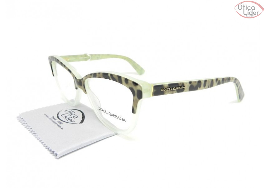 Dolce & Gabbana DG3229 2950 52 Acetato Tigrado / Verde