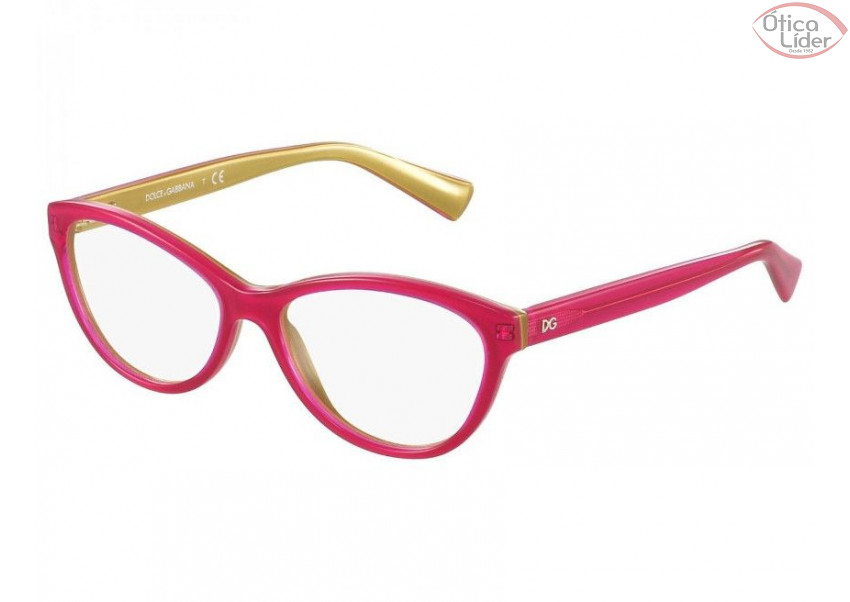 Dolce & Gabbana DG 3232 2957 53 Acetato Rosa / Ouro