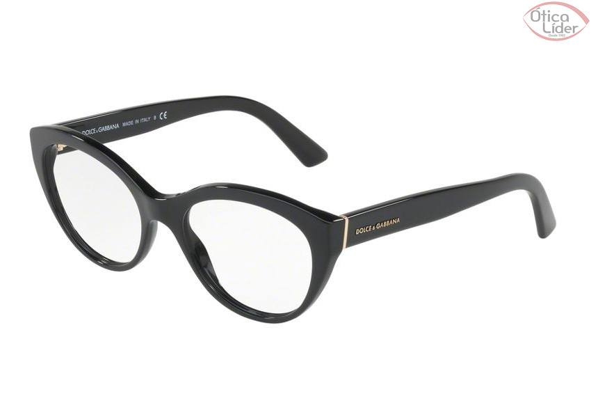Dolce & Gabbana DG 3246 501 53 Acetato Preto