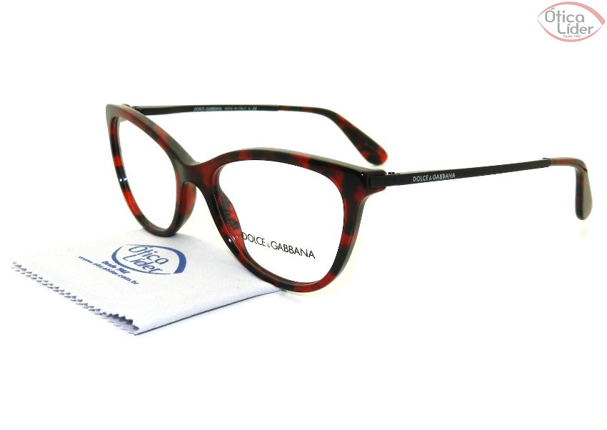 Dolce & Gabbana DG 3258 2889 52 Acetato Mesclado / Preto