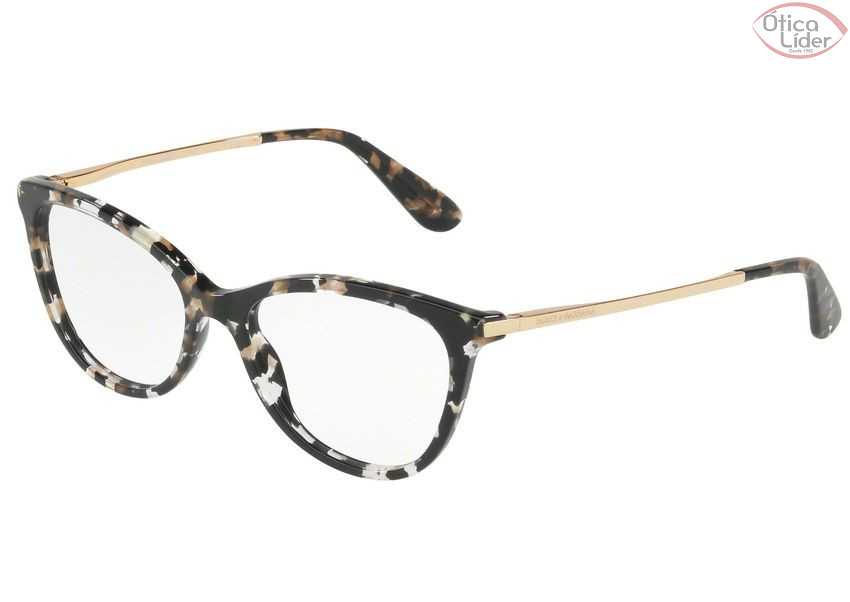 Dolce & Gabbana DG3258 911 54 Acetato Mesclado / Dourado