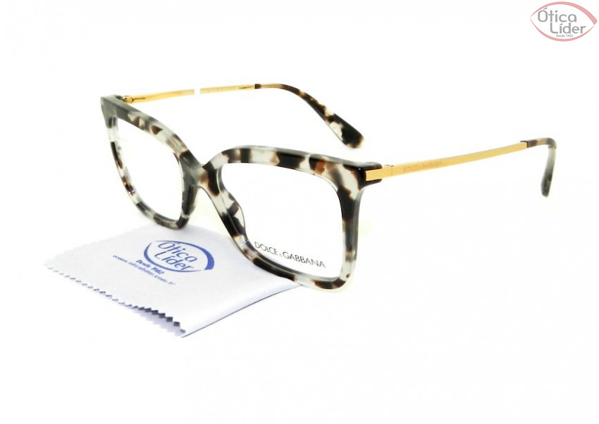 Dolce & Gabbana DG3261 2888 53 Acetato Mesclado / Dourado