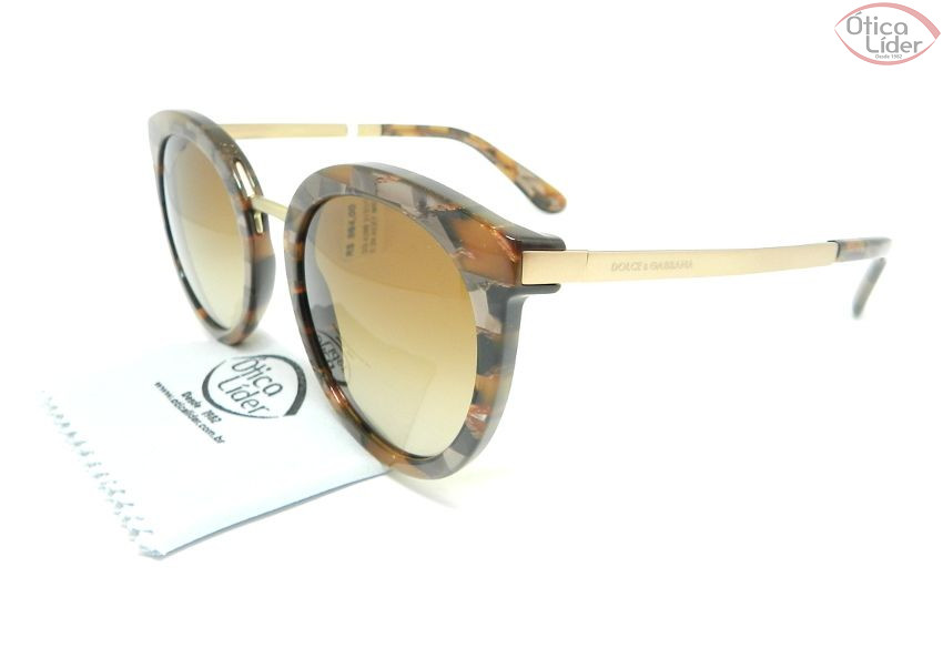 Dolce & Gabbana DG 4268 3131/13 52 Acetato Mesclado / Metal Bronze