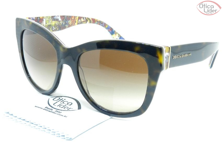 Dolce & Gabbana DG4270 3037/13 55 Acetato Mesclado / Decorado