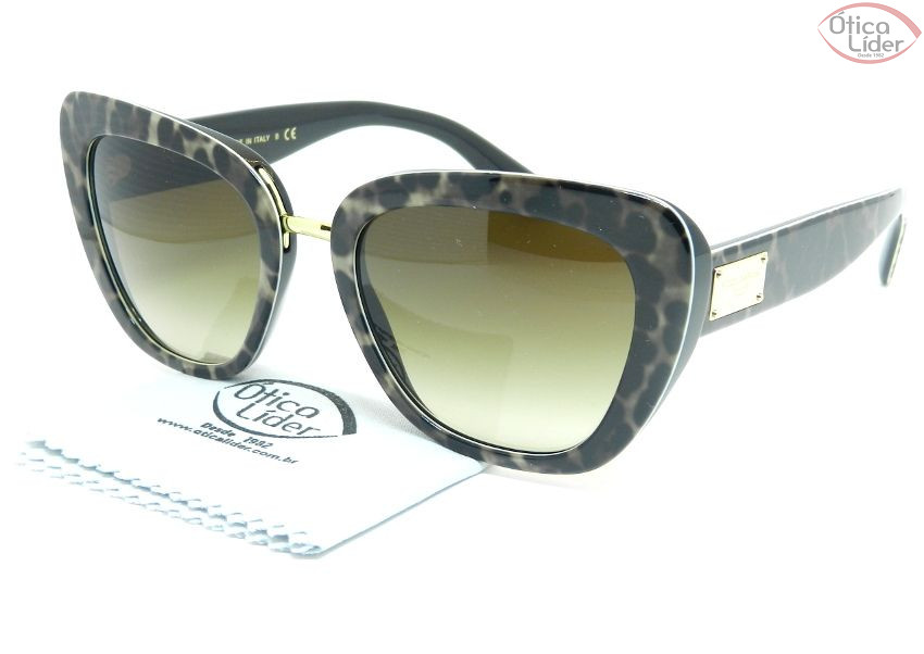 Dolce & Gabbana DG4296 199513 53 Acetato Tigrado / Preto